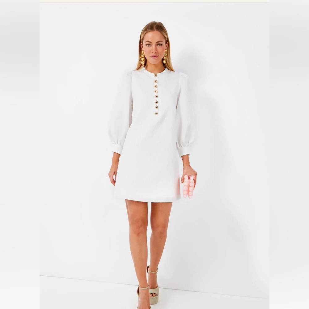 white tuckernuck pomander place dress